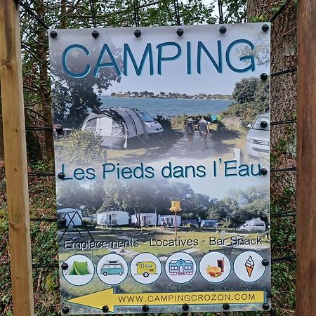 Hebergements Camping "Les Pieds Dans L'Eau" Крозон Экстерьер фото